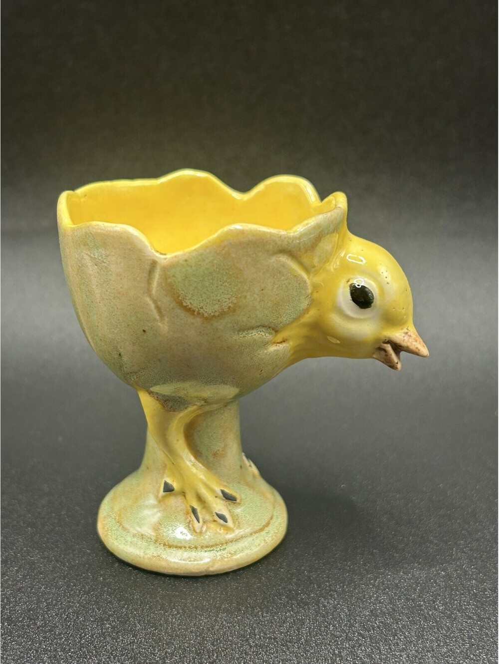 Vintage Ceramic Chick Egg Cup 1950’s